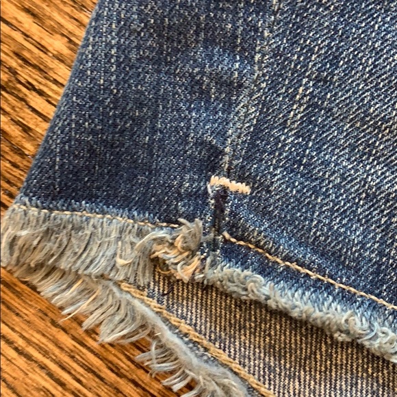 Paige Denim Cutoff Shorts - Picture 6 of 7